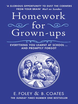 cover image of Homework for Grown-ups